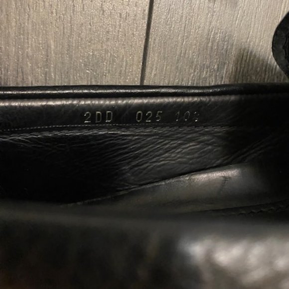 Prada Men's Black Textured Leather Driving Loafers Size 11.5 - Picture 13 of 14